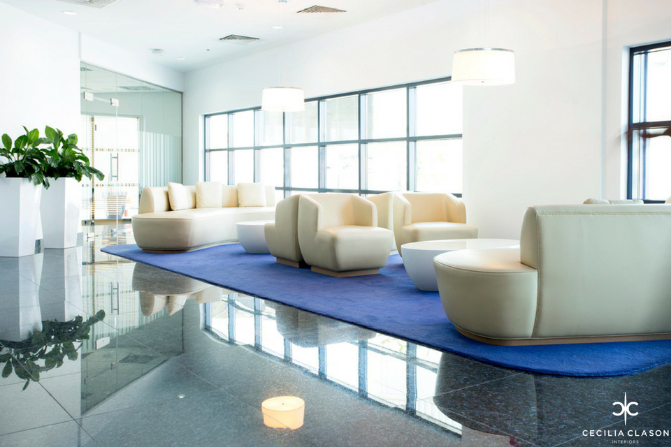 Interior Designer For Office Dubai - Jotun Head Office - Cecilia Clason Interiors