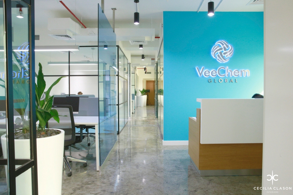 Office Interior Designers Dubai - Veecham Offices - Cecilia Clason Interiors