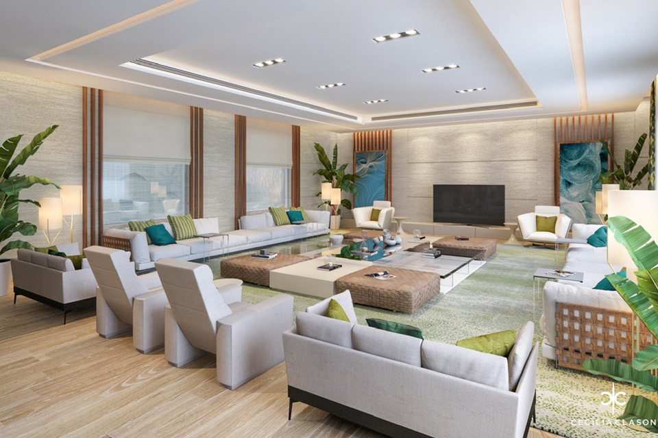(3) Residential Interior Design Firms Dubai - BF Lounge Abs Palace - From CeciliaClasonInteriors.com