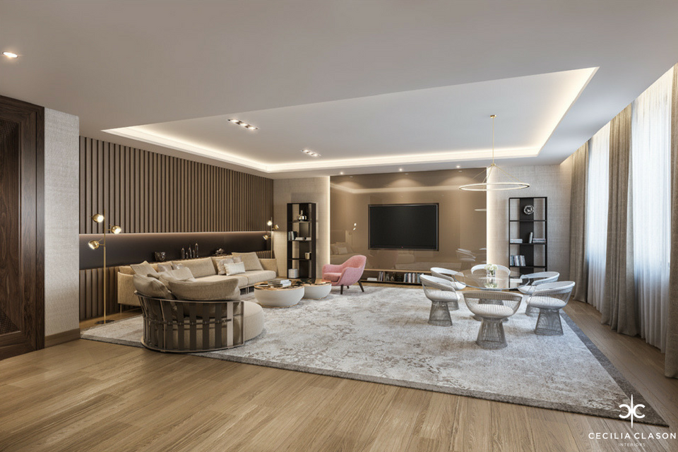 House Interior Designer Dubai - Princess Lounge Abs Palace - From CeciliaClasonInteriors.com
