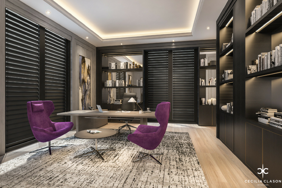 Luxury Residential Interior Design Firms Dubai - Study Abs Palace - From CeciliaClasonInteriors.com