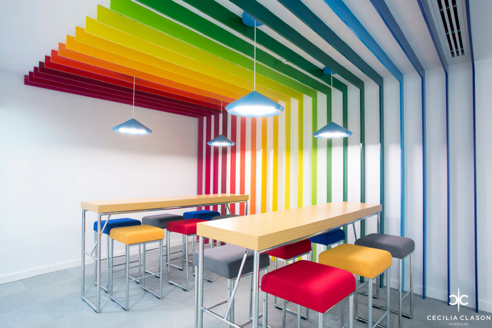 Commercial Interior Design Dubai - Jotun Head Office - From CeciliaClasonInteriors.com