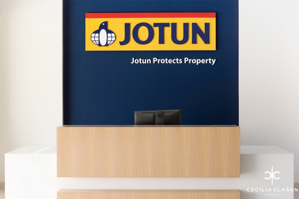 Office Lobby Interior Designers Dubai - Jotun Muscat